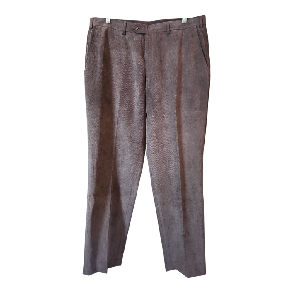 Men's Charcoal Corduroy Pants